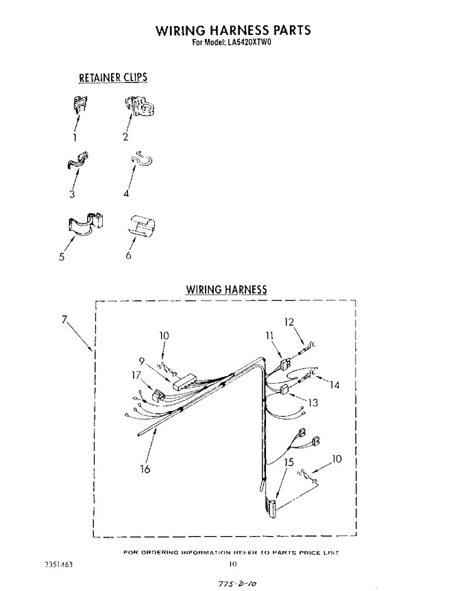Diagram for LA5420XTN0