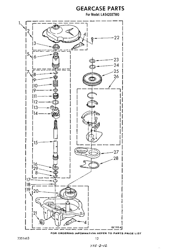 Diagram for LA5420XTN0