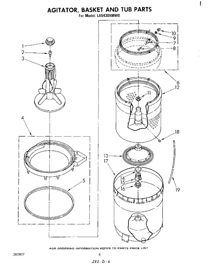 Diagram for LA5430XMW0