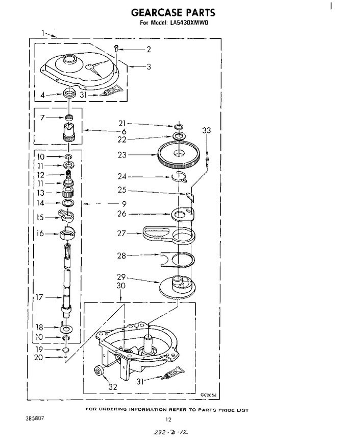 Diagram for LA5430XMW0
