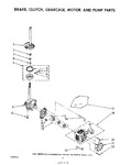 Diagram for 06 - Brake, Clutch, Gearcase, Motor And Pump