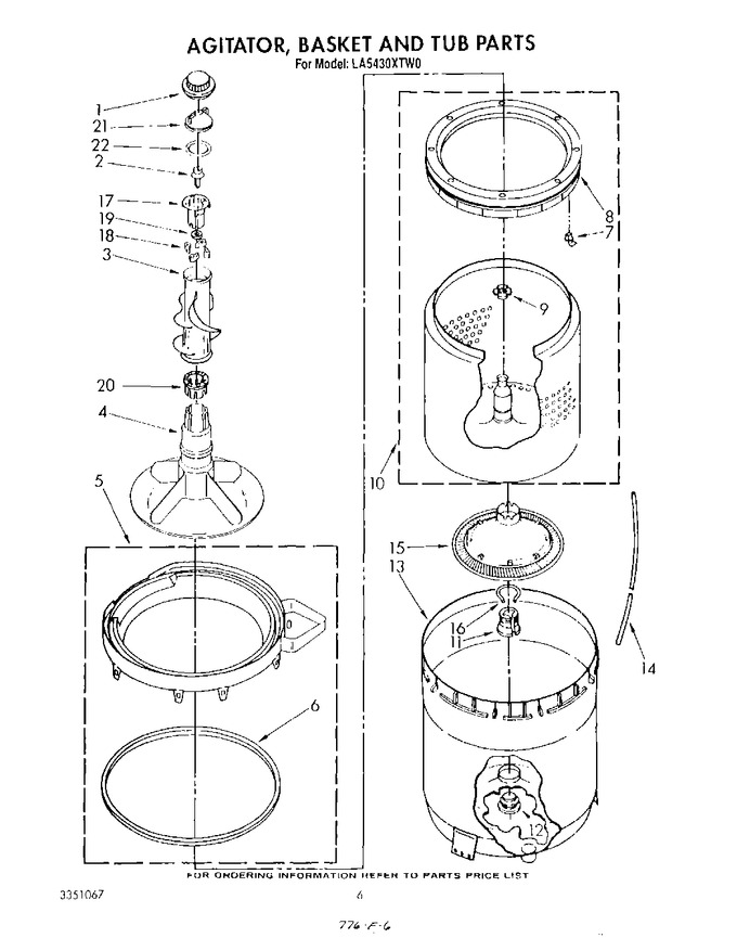 Diagram for LA5430XTM0