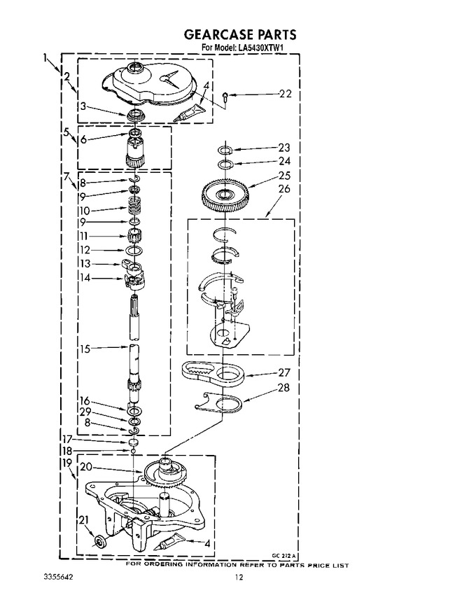 Diagram for LA5430XTG1
