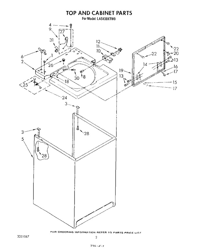 Diagram for LA5430XTG0