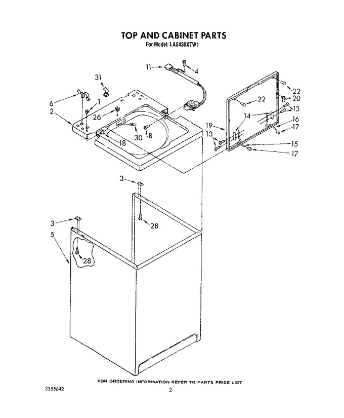 Diagram for LA5430XTN1