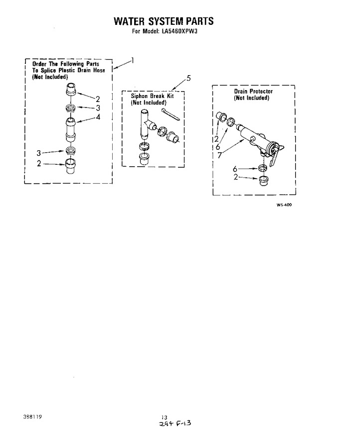 Diagram for LA5460XPW3