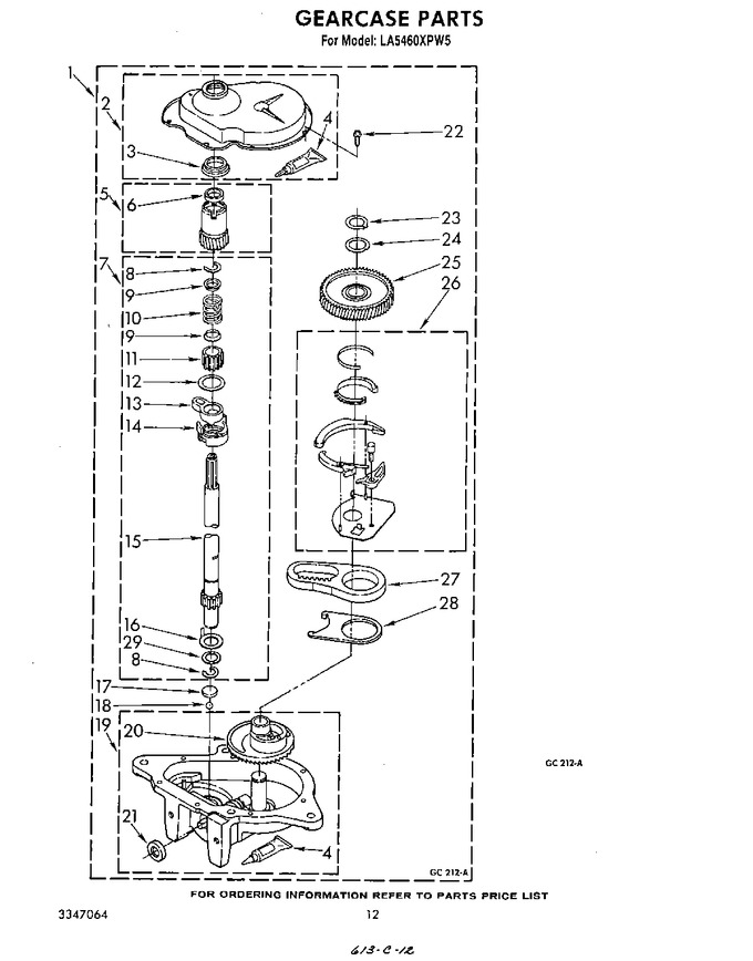 Diagram for LA5460XPW5