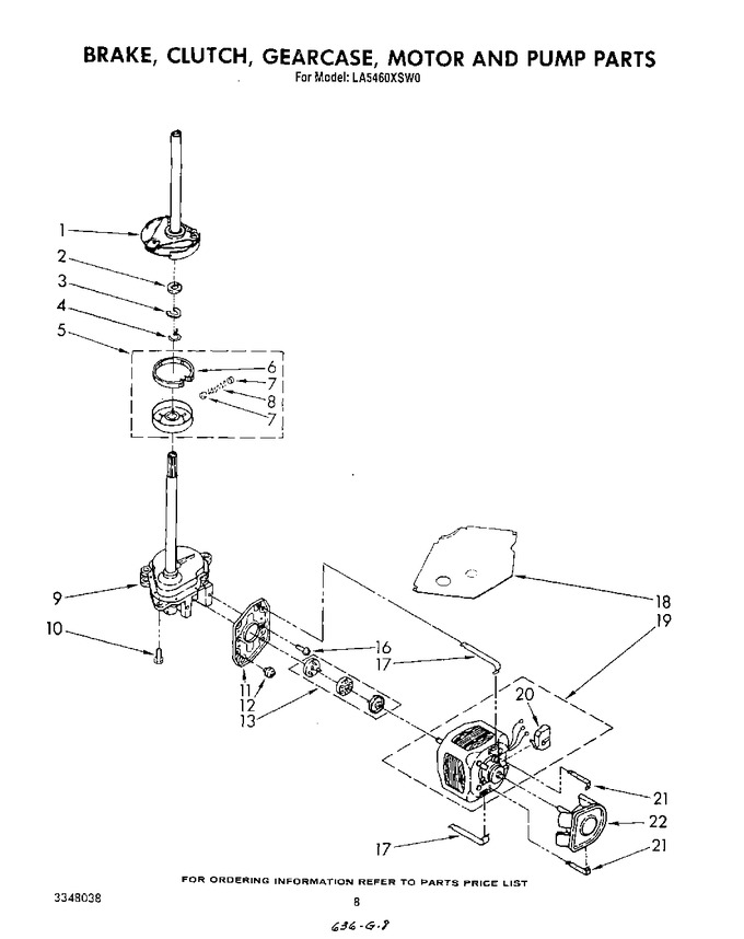 Diagram for LA5460XSW0