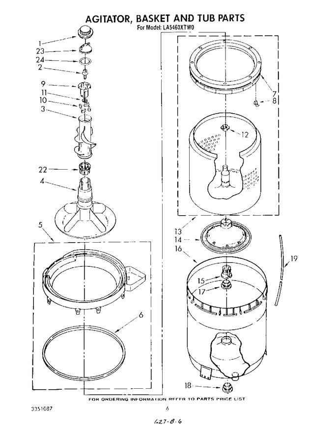 Diagram for LA5460XTW0