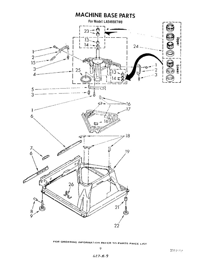 Diagram for LA5460XTW0