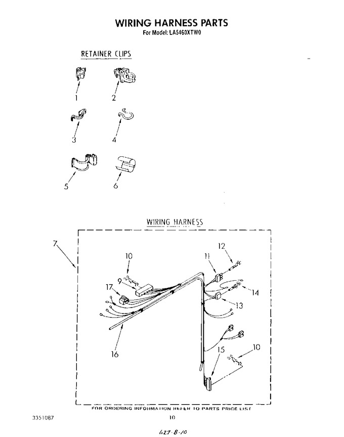 Diagram for LA5460XTM0