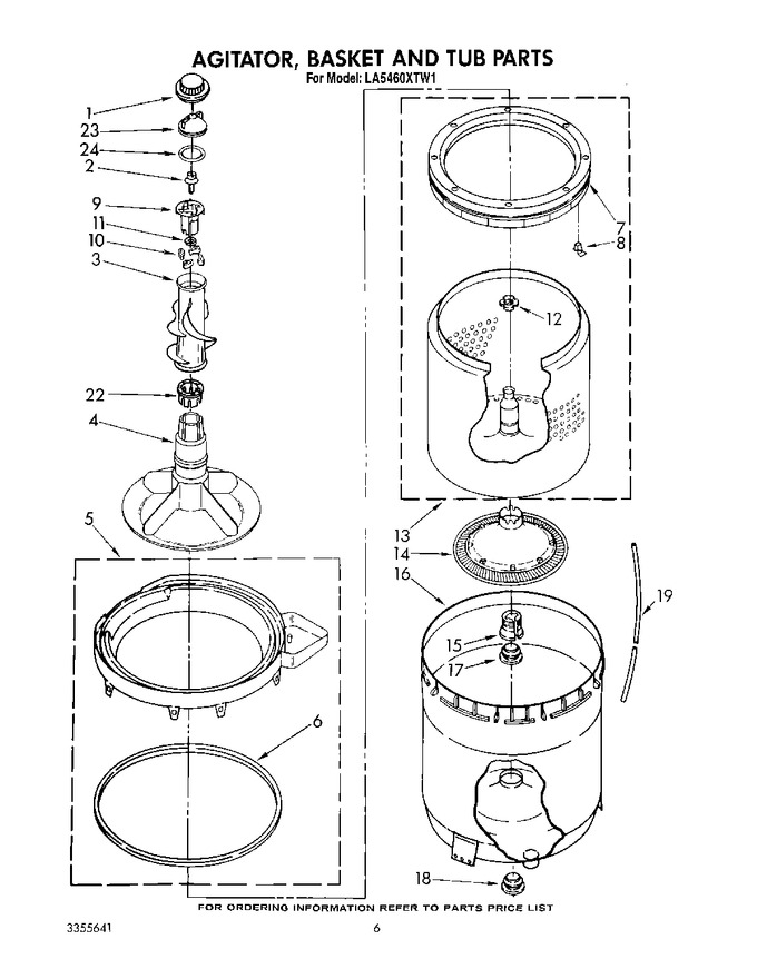 Diagram for LA5460XTG1