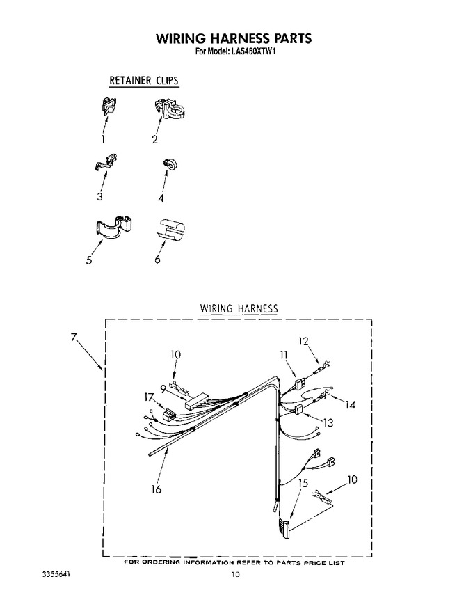 Diagram for LA5460XTG1