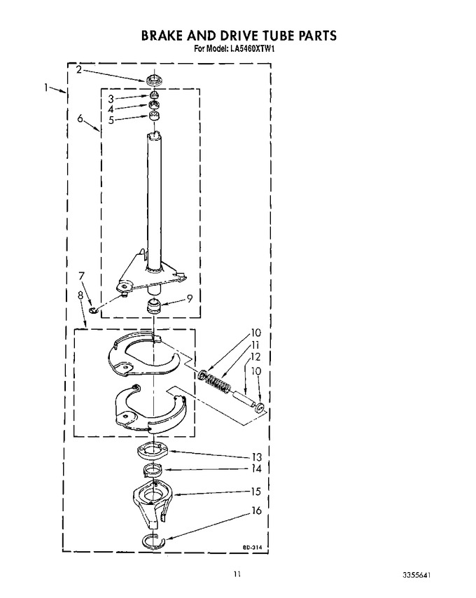Diagram for LA5460XTG1