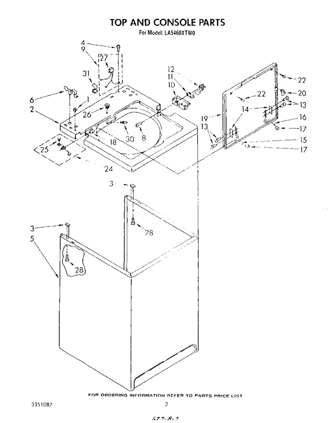 Diagram for LA5460XTM0