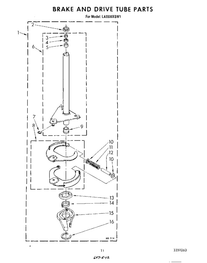 Diagram for LA5500XSN1