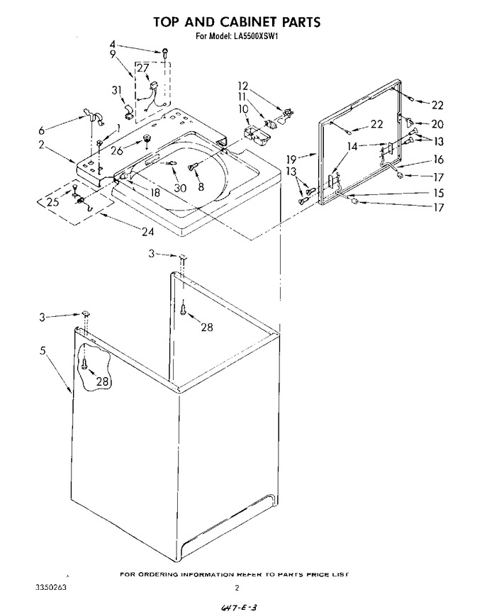 Diagram for LA5500XSF1