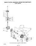 Diagram for 06 - Brake, Clutch, Gearcase, Motor And Pump