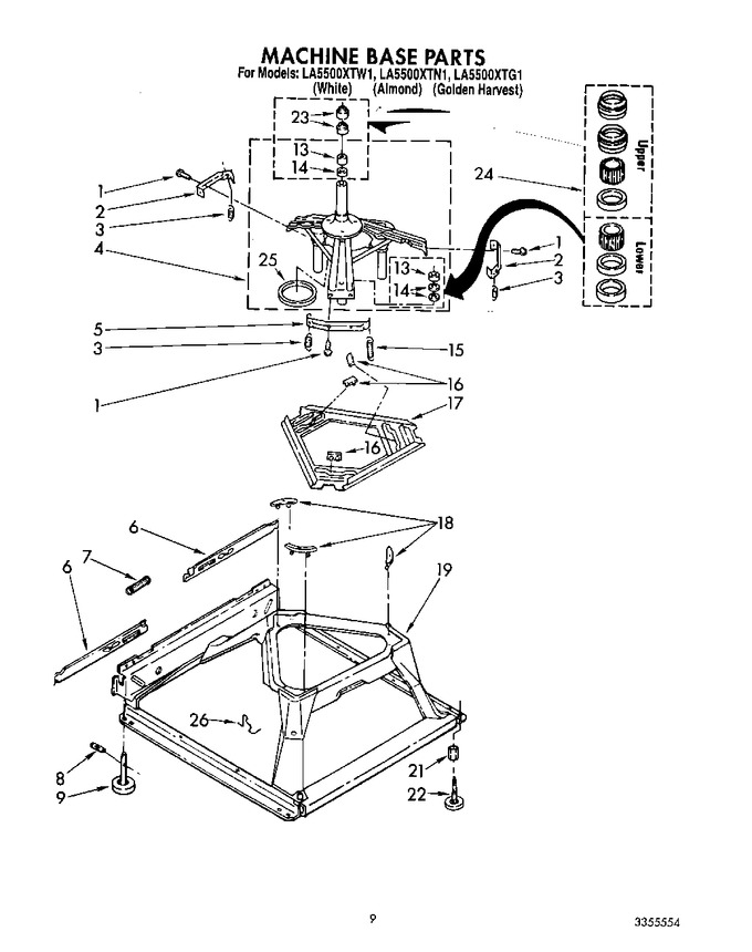 Diagram for LA5500XTG1