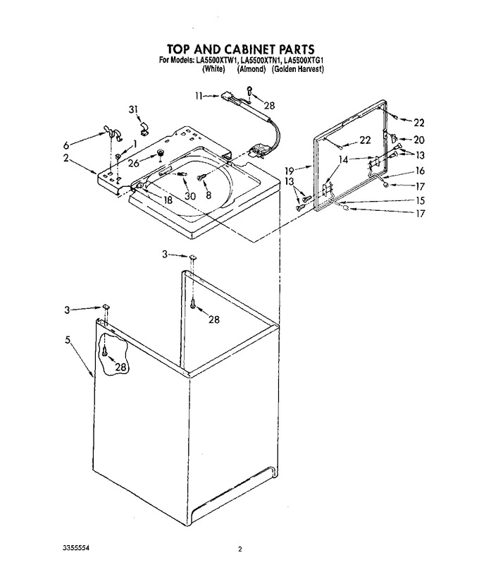 Diagram for LA5500XTN1