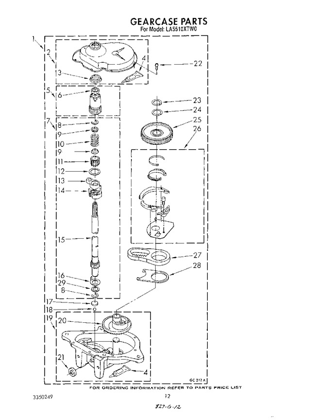 Diagram for LA5510XTG0