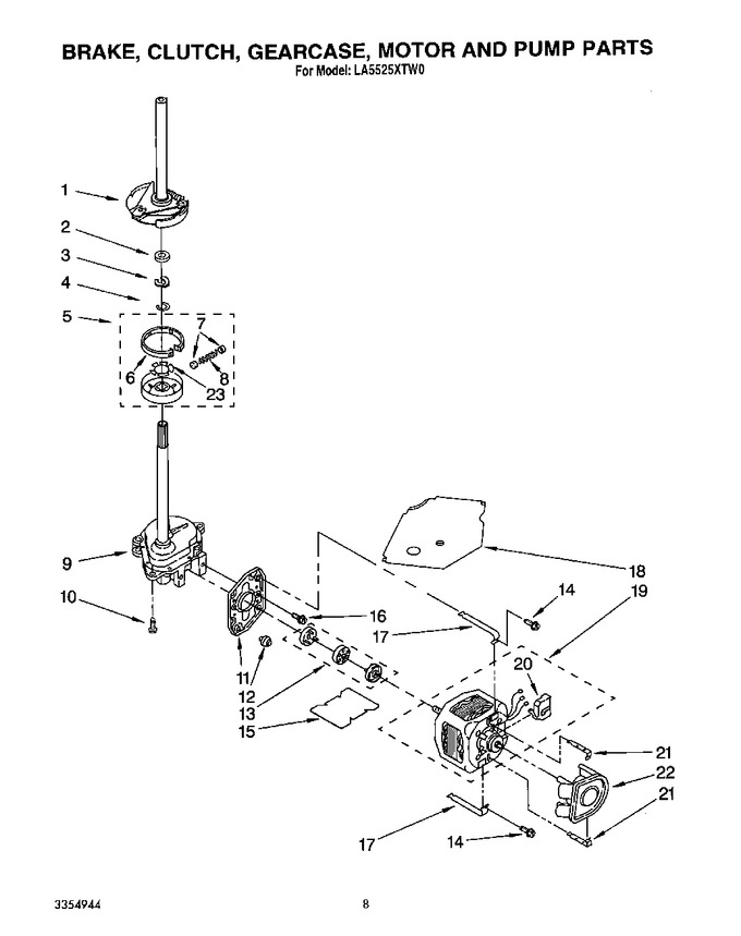 Diagram for LA5525XTN0