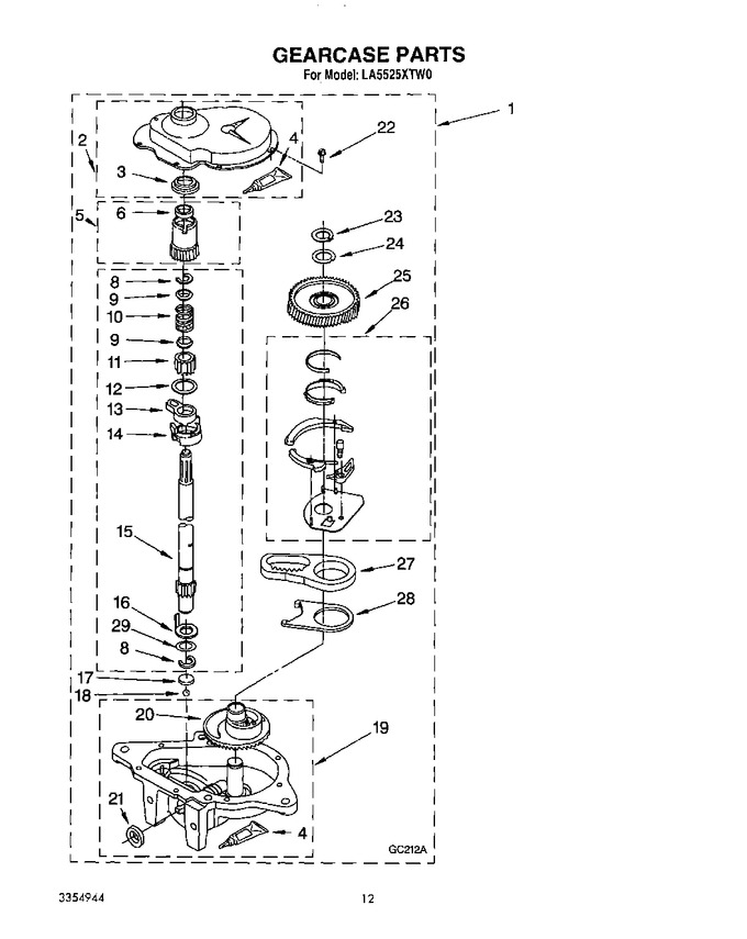 Diagram for LA5525XTN0