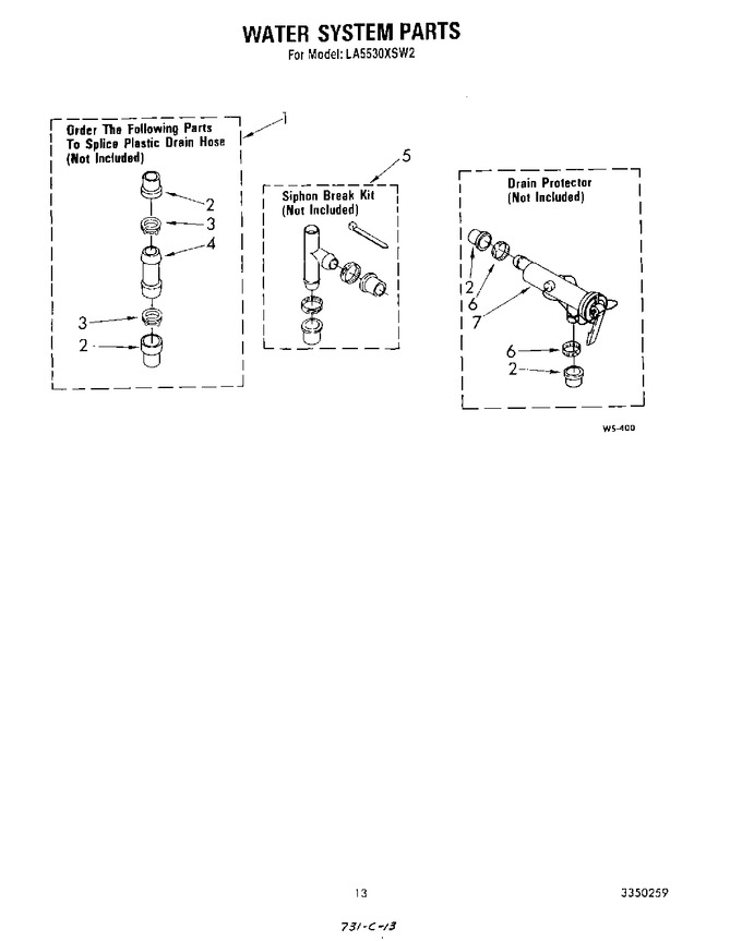 Diagram for LA5530XSW2