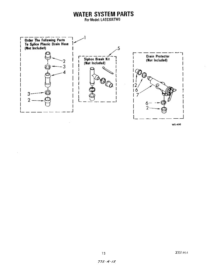 Diagram for LA5530XTF0