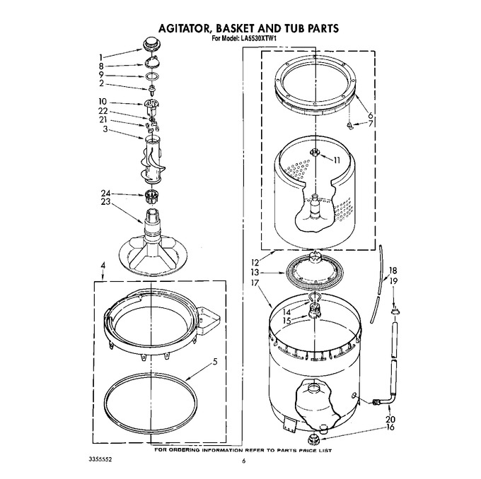 Diagram for LA5530XTF1