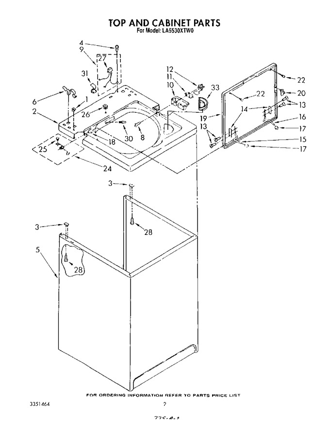Diagram for LA5530XTM0
