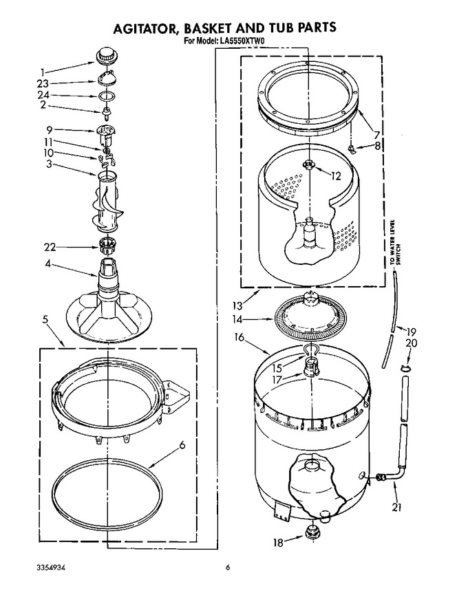 Diagram for LA5550XTN0