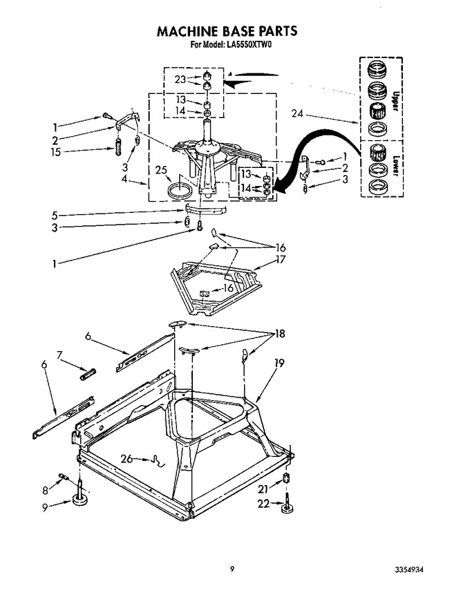 Diagram for LA5550XTF0