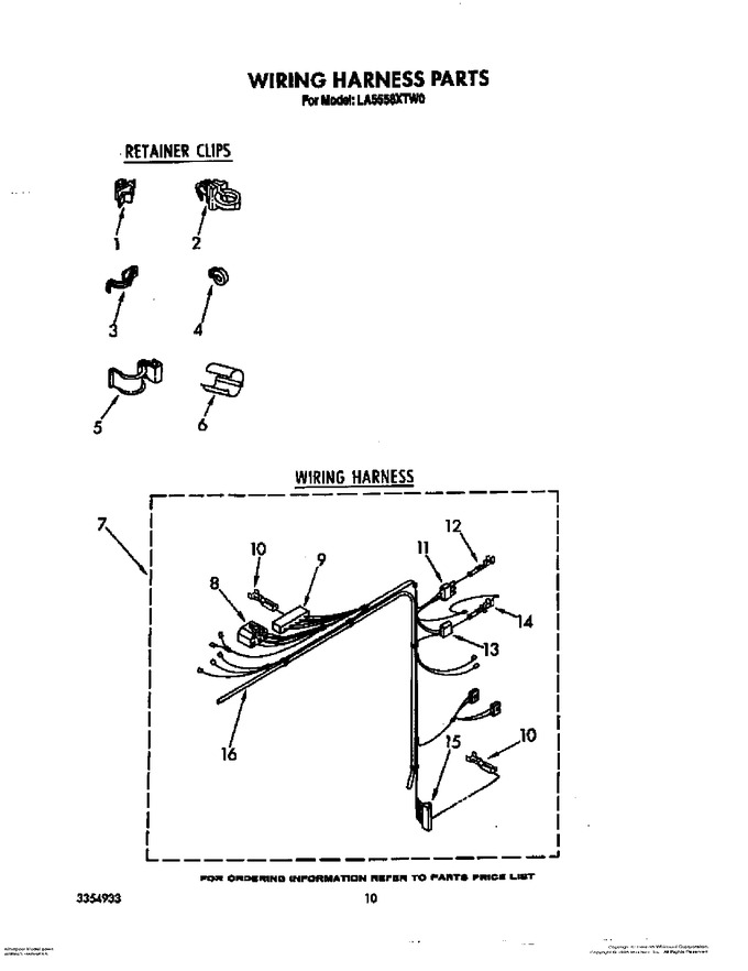 Diagram for LA5558XTW0