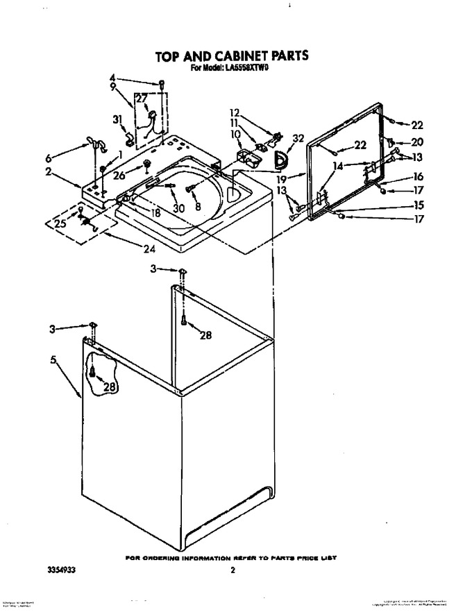 Diagram for LA5558XTF0