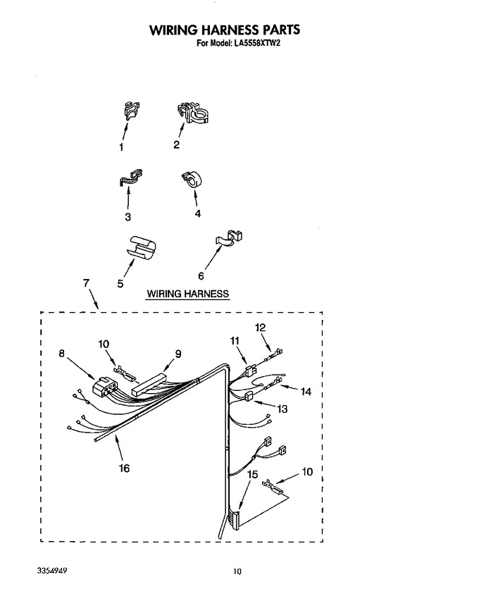 Diagram for LA5558XTW2