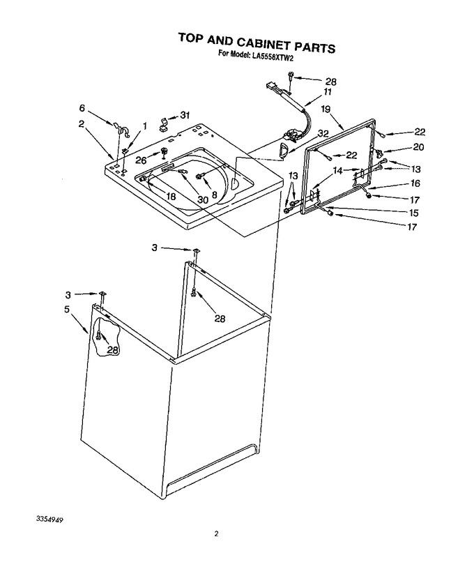 Diagram for LA5558XTN2