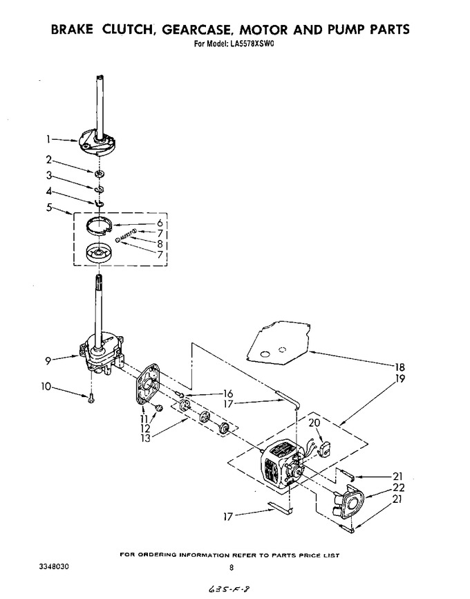 Diagram for LA5578XSW0