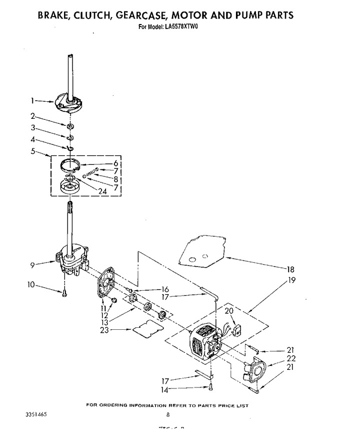 Diagram for LA5578XTF0