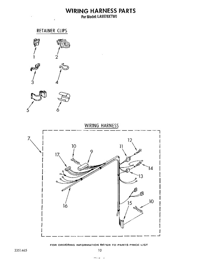 Diagram for LA5578XTF0