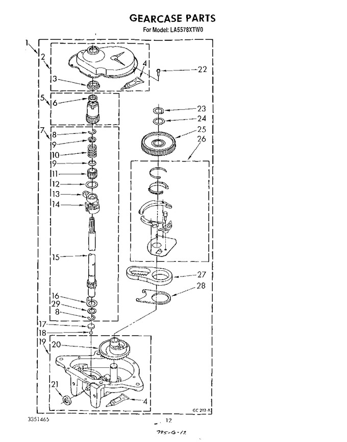 Diagram for LA5578XTF0