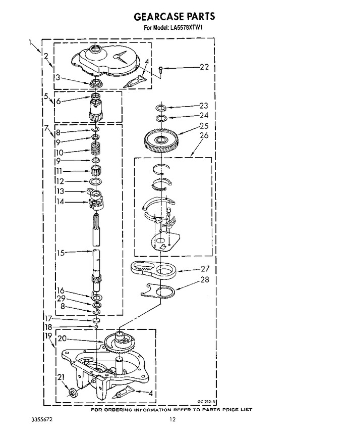 Diagram for LA5578XTW1