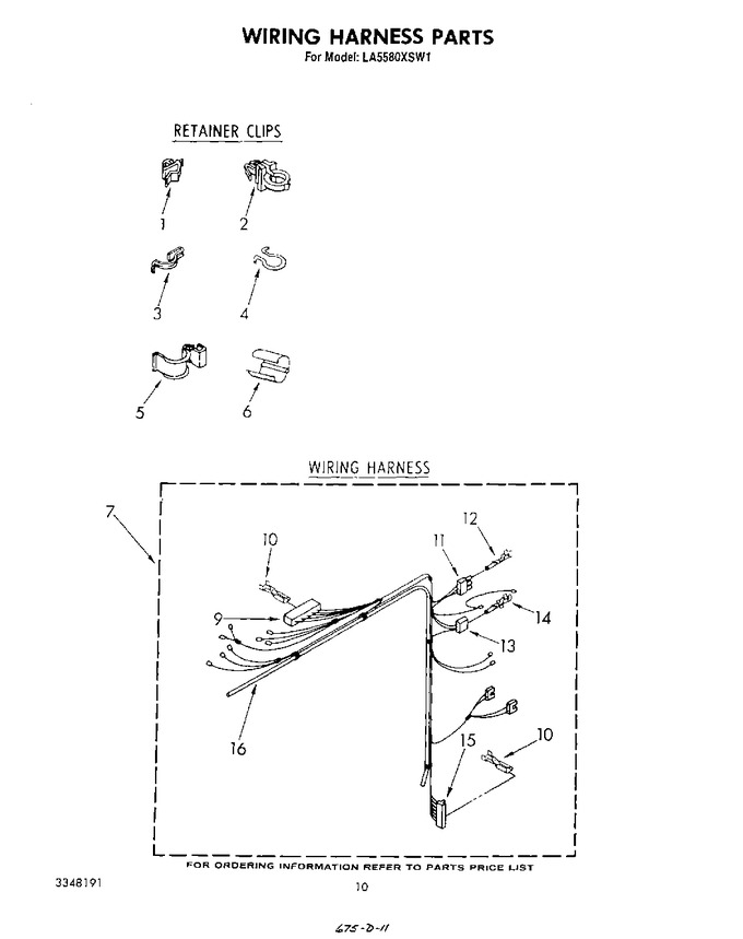 Diagram for LA5580XSW1