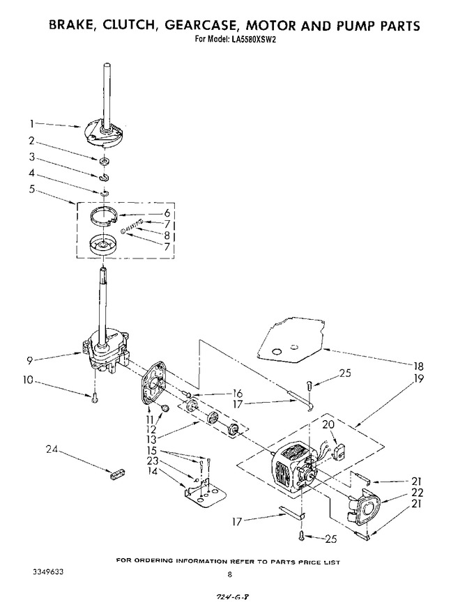 Diagram for LA5580XSW2