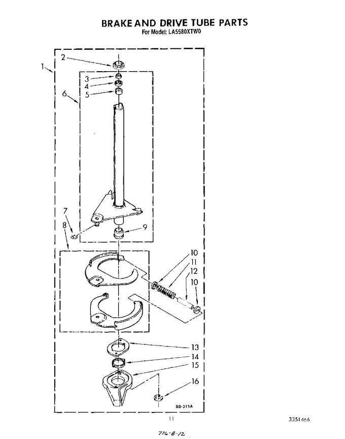 Diagram for LA5580XTG0