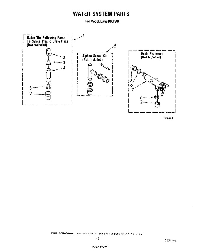 Diagram for LA5580XTG0