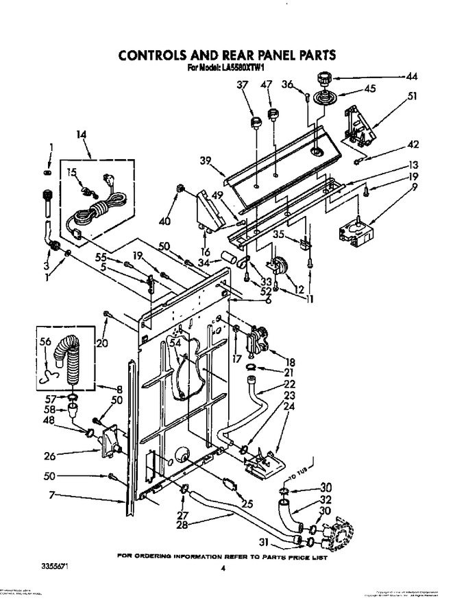 Diagram for LA5580XTM1
