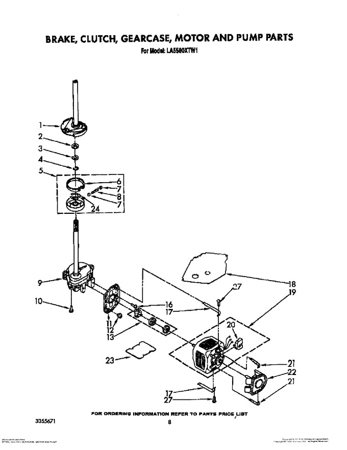 Diagram for LA5580XTM1