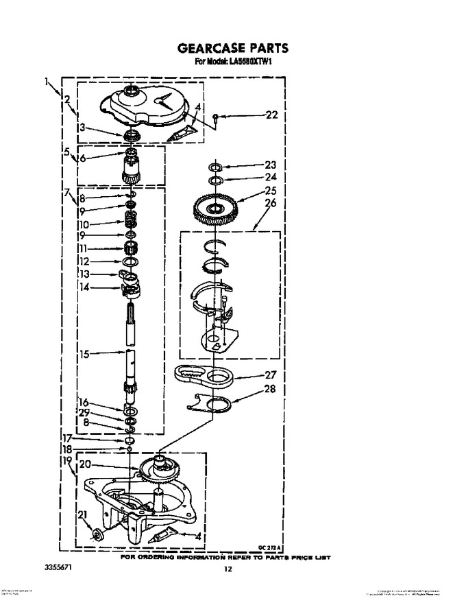 Diagram for LA5580XTM1