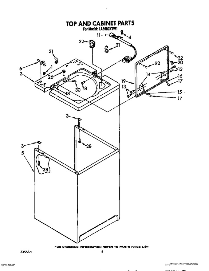 Diagram for LA5580XTF1